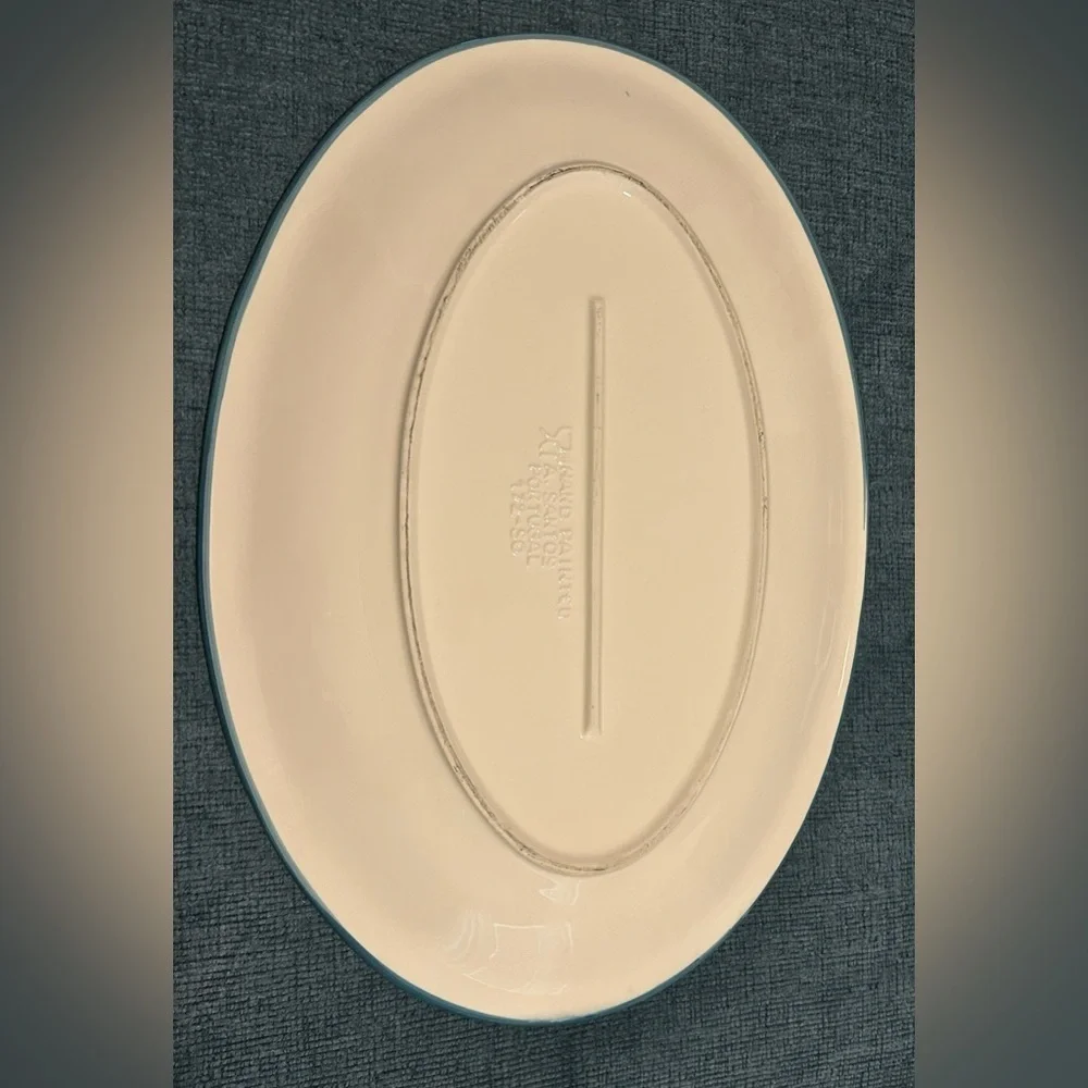 Hand-Painted Serving Platter by‎ A. Santos - 172-50